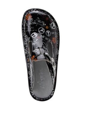 Alegria Women's Classic Clog Peace & Love  size 38 (8) NEW